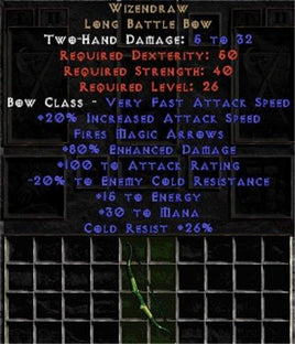 Wizendraw - +80% ED, +100 AR - East Non-Ladder